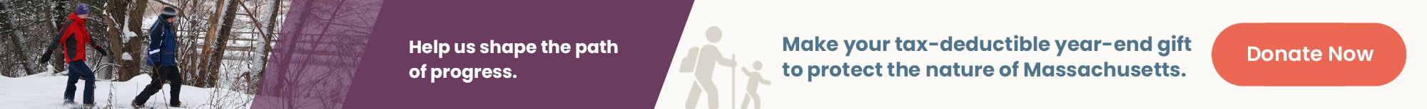 People walking in the snow