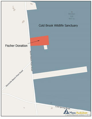 Map of Fischer property at Cold Brook