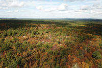 Aerial view of Rattlesnake Hill in Sharon © MPD