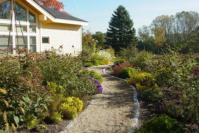 Path through the Butterfly Garden at BNC