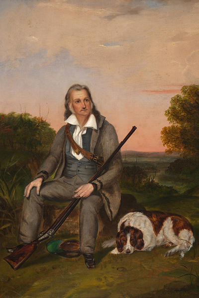 Portrait of John James Audubon (courtesy of the National Portrait Gallery)