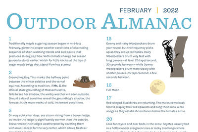 Outdoor Almanac - Winter 2022 - February
