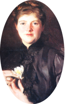 Portrait of Harriet Hemenway by John Singer Sargent