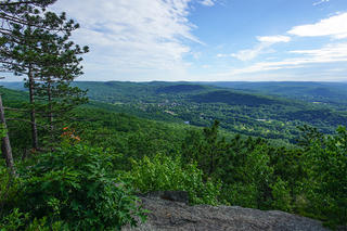 View from Mohawk Trail at High Ledges Wildlife Sanctuary