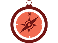 Young Explorers compass icon