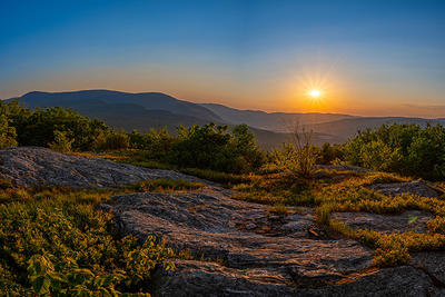 Landscape Sunset in North Adams copyright Eric Dubreuil