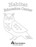Habitat coloring page