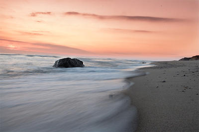 Sunrise over a Cape Cod beach © Jordan Kanes