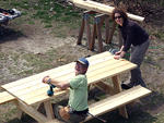 Volunteers at Mass Audubon Felix Neck Wildlife Sanctuary