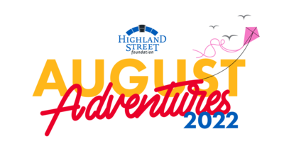 August Adventures event logo