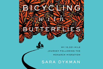 Cover of Bicycling with Butterflies by Sara Dykman