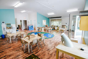 Interior of Stony Brook preschool