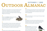 Outdoor Almanac Summer 2022 - September