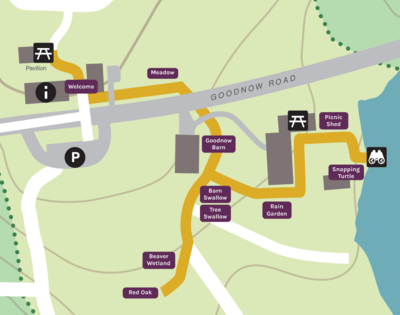 Wachusett Meadow All Persons Trail Map