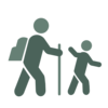 Hikers icon