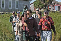 Adult birding group at Allens Pond