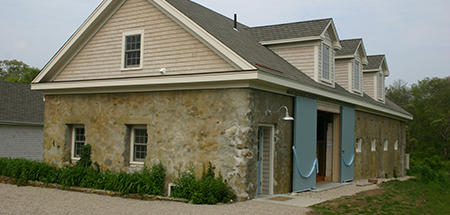 Stone bBarn at Allens Pond Wildlife Sanctuary