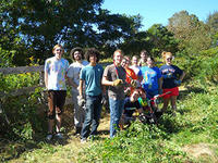 Volunteers at Mass Audubon Allens Pond Wildlife Sanctuary