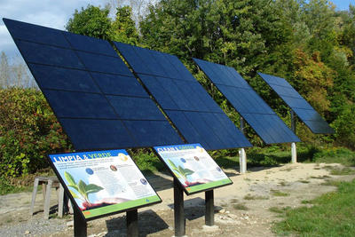 BNC ground-mounted solar arrays