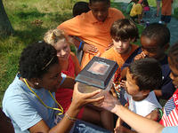 Campers at Boston Nature Center Day Camp