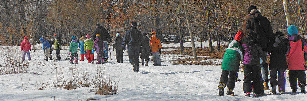 School vacation week at Boston Nature Center