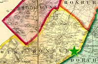 West Roxbury map
