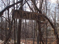 Broad Meadow Brook Nature Play Area Entrance