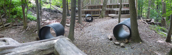 Nature Play Area at Broad Meadow Brook Wildlife Sanctuary