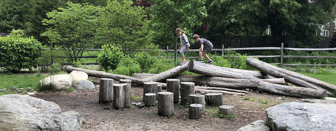 Nature Play Area at Broadmoor Wildlife Sanctuary