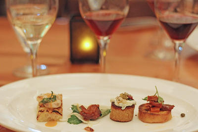 Drumlin produce in restaurant