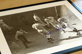 Signed Ted Williams photo