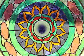 Stained Glass Mandala © Polly Hernandez 