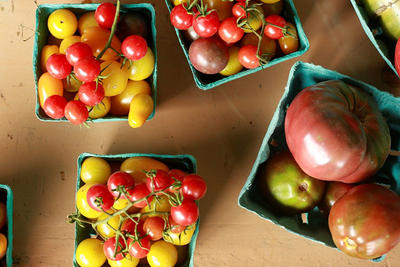 Summer CSA tomatoes