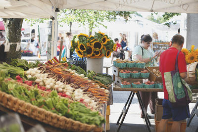 Union Sq Farmers Market Stall