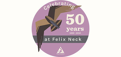 50 Years at Felix Neck logo