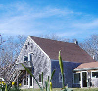 The nature center at Felix Neck Wildlife Sanctuary