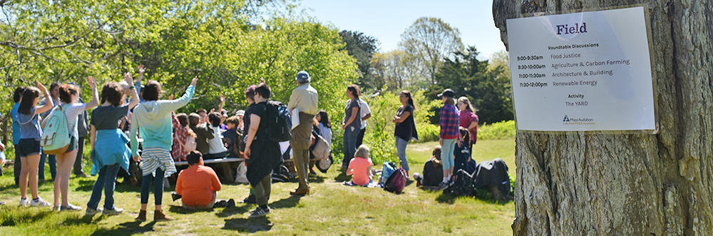 High school students at FN 2019 Youth Climate Summit