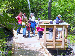 All persons trail at Mass Audubon Habitat Education Center