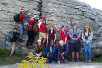 Teen Conservation Club members on excursion