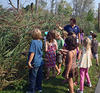 Schoolgroup at Joppa Flats Education Center