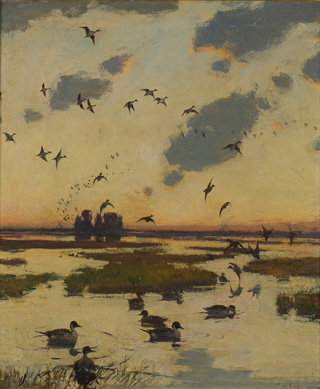 Pintails, Frank W. Benson 1921
