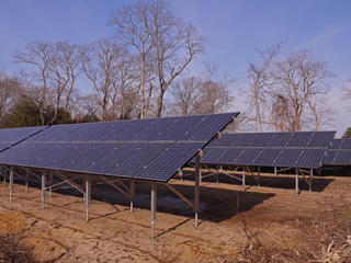 21kW solar array at Wellfleet Bay Wildlife Sanctuary