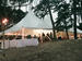 Tent during a function at Wellfleet Bay Wildlife Sanctuary