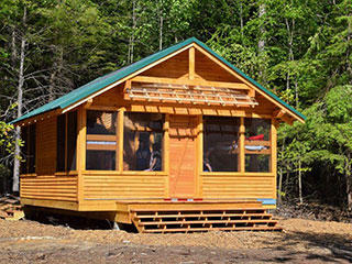 Fossey Unit Wooden Tent