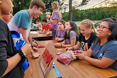 Leaders-in-Training leading stock market game at Wildwood