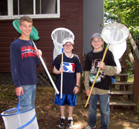 Students at Monadnock Conservation Center