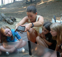 Students at Monadnock Conservation Center