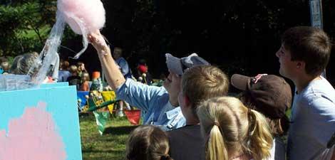 Cotton candy on Farm Day