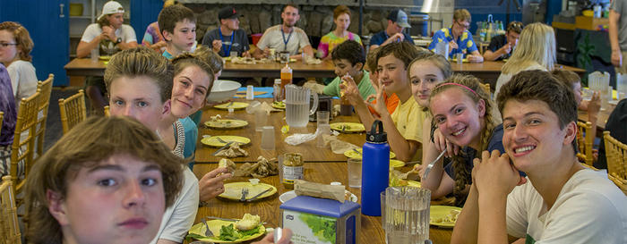 Wildwood's dining hall