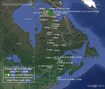 Owl 134376 movements March 9, 2014 - January 9, 2015